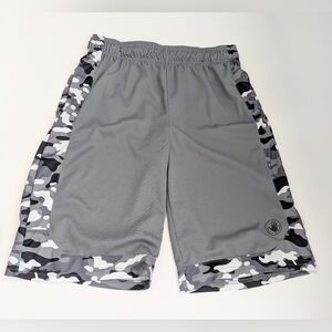 Body Glove Kids' (XL/18) Athletic/Leisure Elastic Waistband Shorts w/Camo Accent
